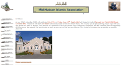 Desktop Screenshot of masjidalnoor.com